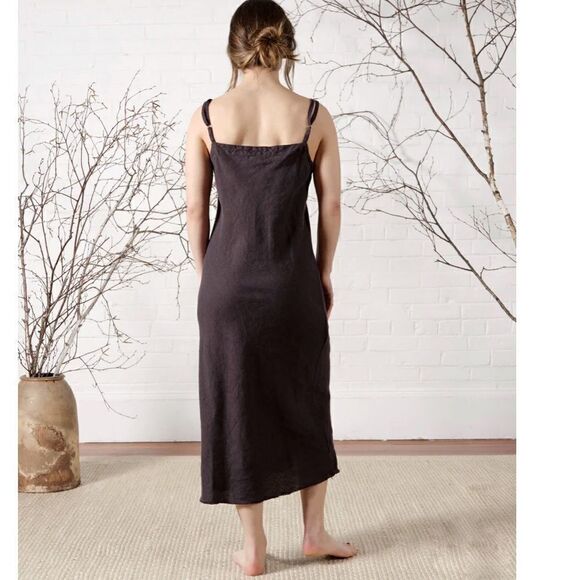 Artemesia Linen Slip Dress - Picture 8 of 8